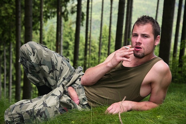 Army Men Fucking In The Woods (1)