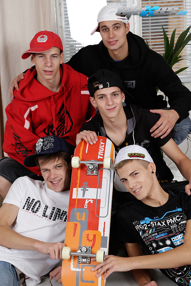 Gay Skater Orgy With Dick Casey (1)
