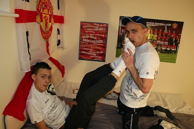 Gay chav boys Kallum Ash and Troy Bolten suck and fuck at Staxus (2)