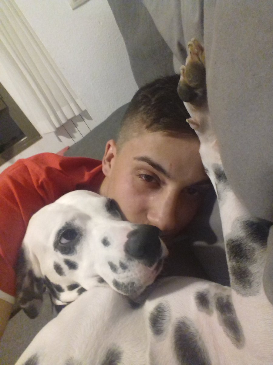 Mike Cole & dog